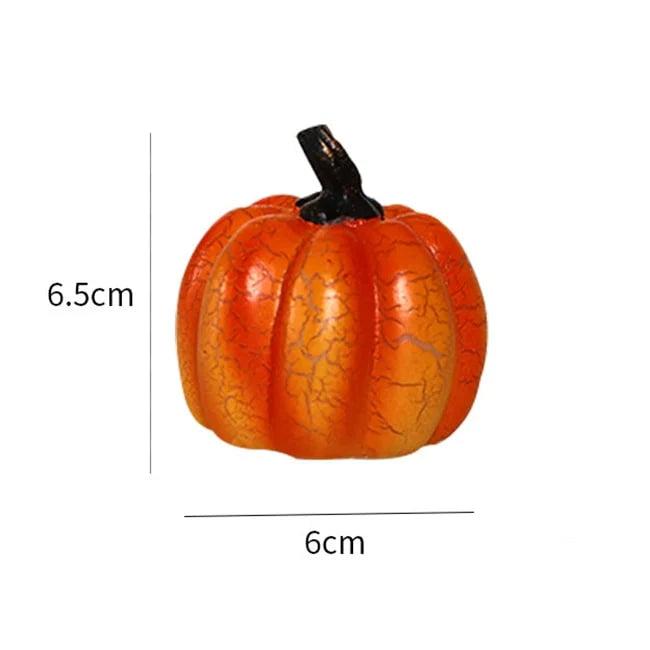 Pumpkin Lights Battery-Operated LED Resin Decor