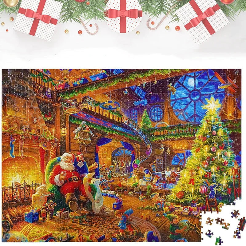 Puzzle Advent Calendar 1008 Pieces & 24 Daily Boxes