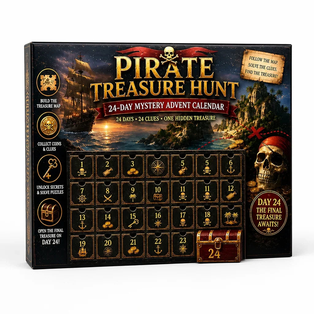 Puzzle Advent Calendar 24-Day Escape Room-Style Challenges