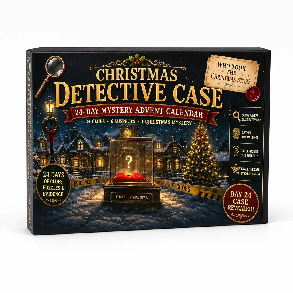 Puzzle Advent Calendar 24-Day Escape Room-Style Challenges