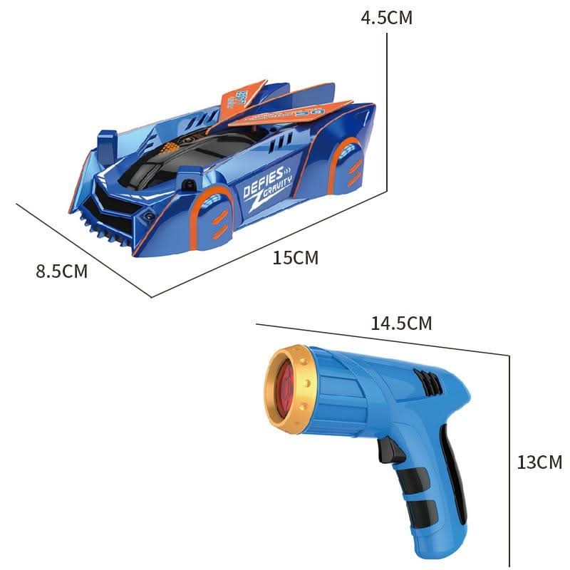 RC Car Wall & Ceiling Climbing Laser Remote LED Headlights