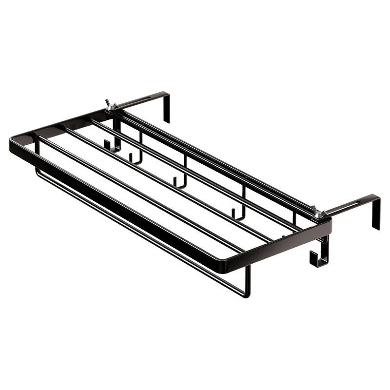 Radiator Drying Rack Foldable Space-Saving Shelf & Hooks