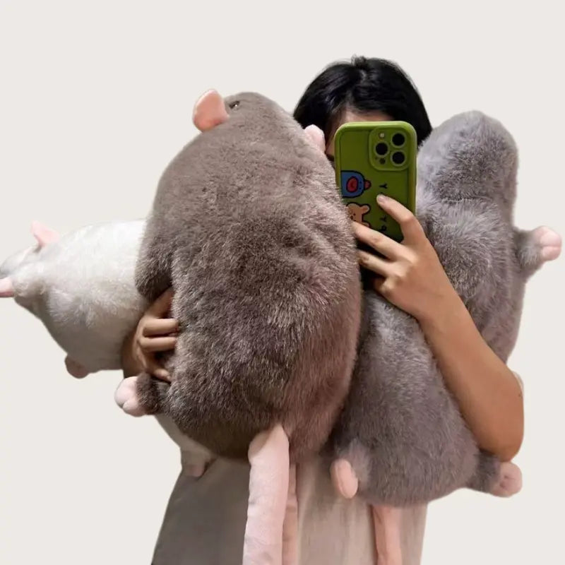 Rat Plush Toy Oversized Soft and Huggable Comfort