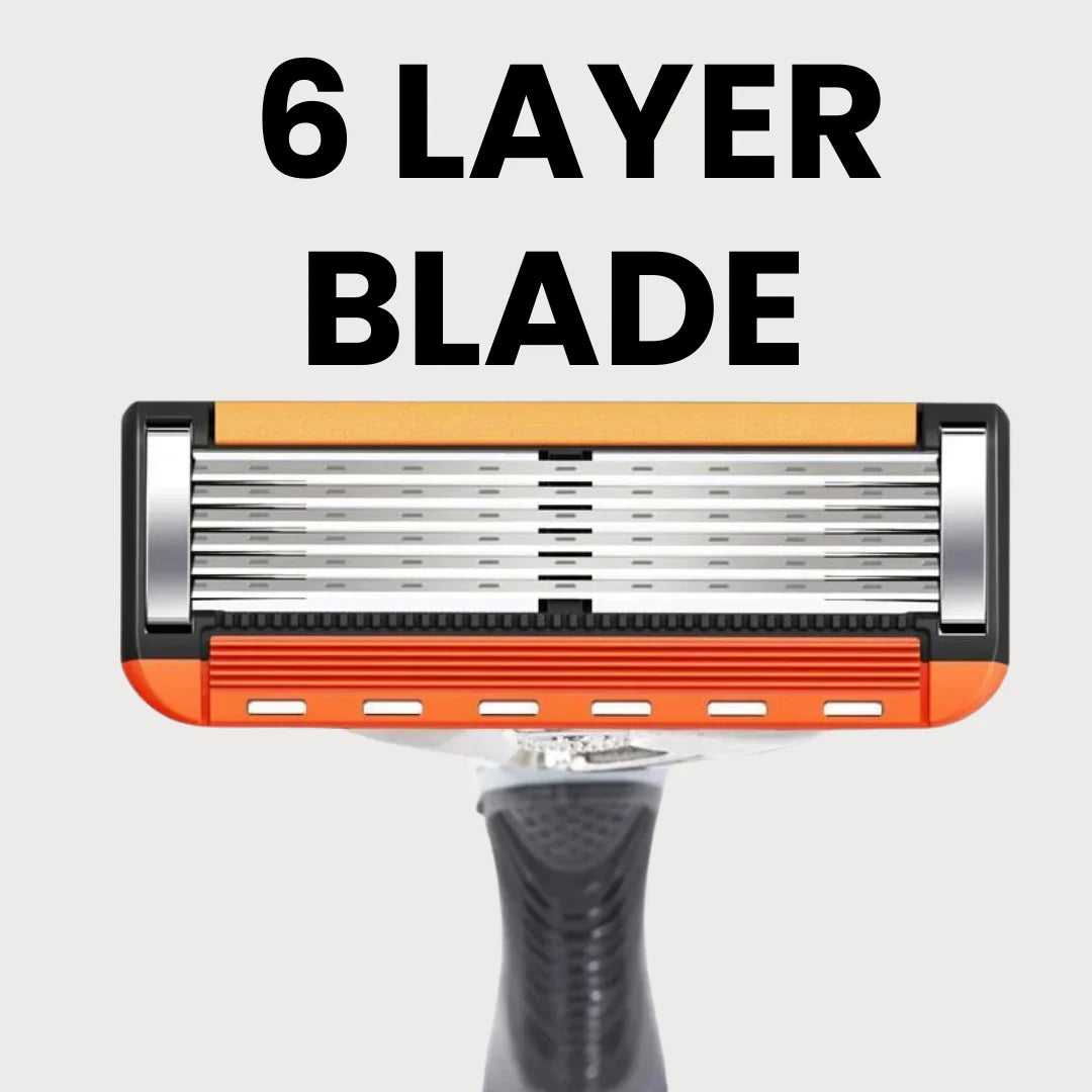 Razor Blade Set Multi-Layer Ergonomic Handle