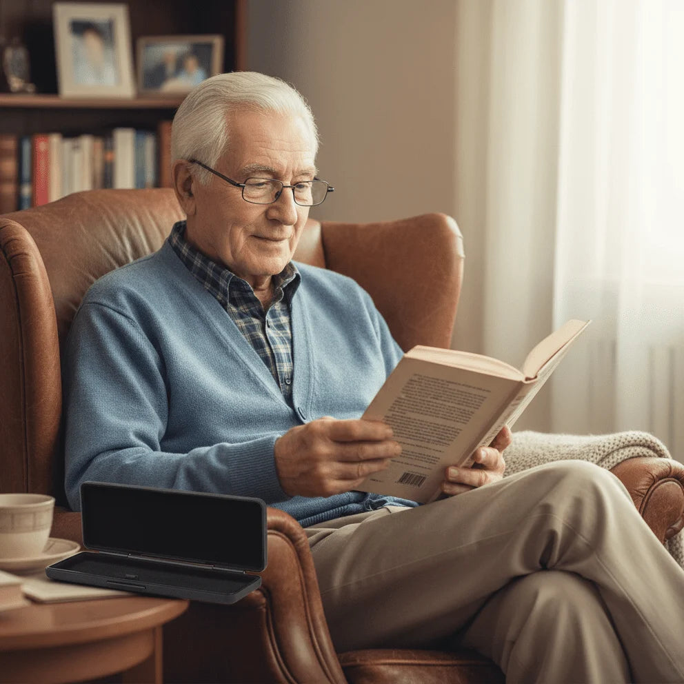 Reading Glasses Foldable Compact Design Flexible Spring Hinges