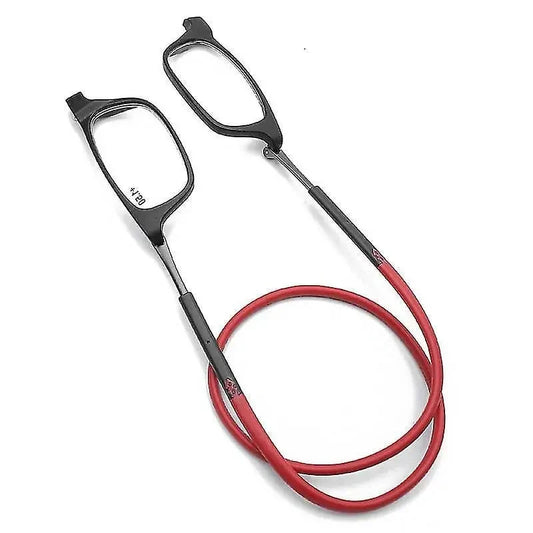 Reading Glasses Magnetic Bridge Neck Loop Soft Nose Pads