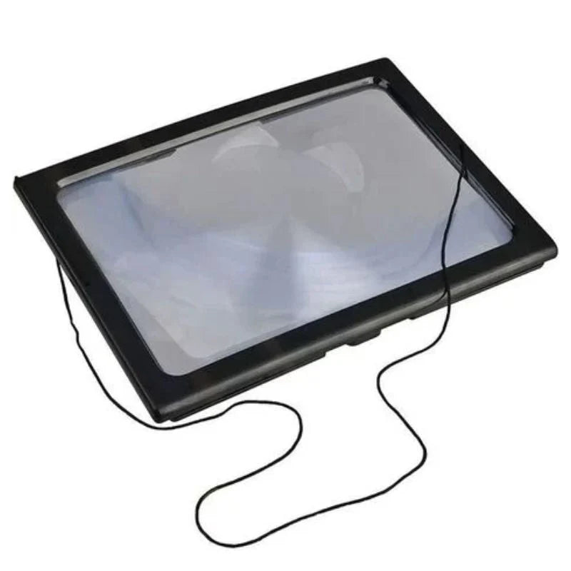 Reading Magnifier 3X LED Hands-Free Foldable Stand