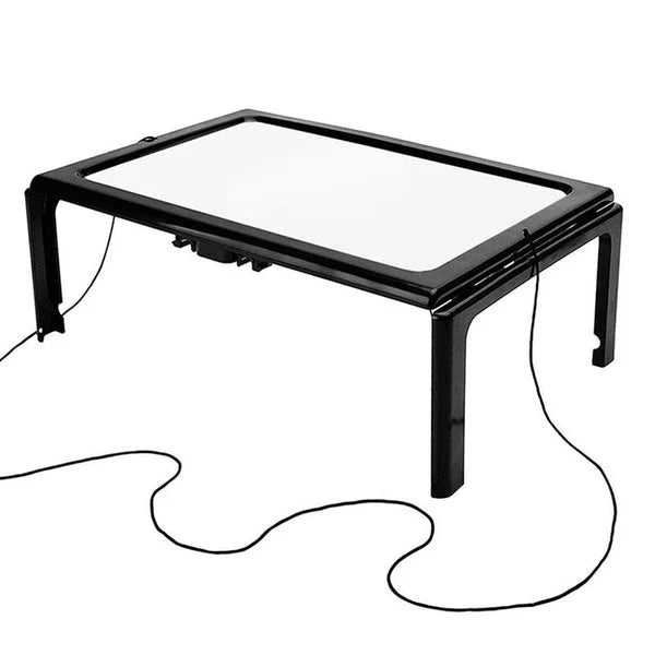 Reading Magnifier 3X LED Hands-Free Foldable Stand