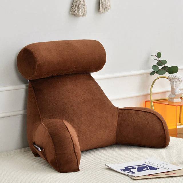 Reading Pillow Ultra-Plush Ergonomic Backrest & Armrests