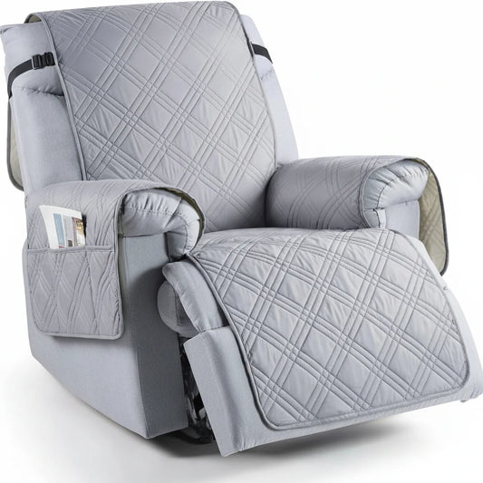 Recliner Chair Cover Waterproof Silicone-Grip & Machine Washable