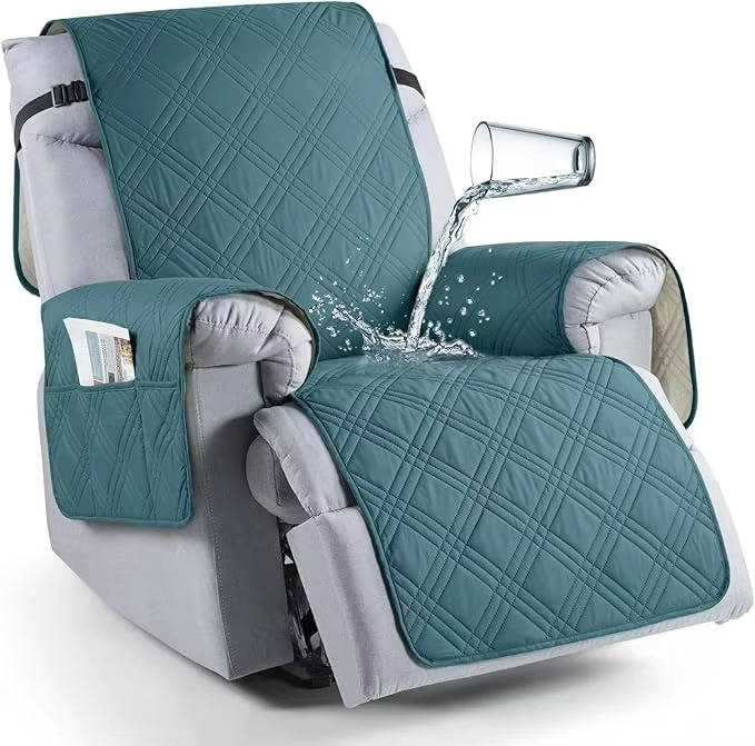 Recliner Chair Cover Waterproof Silicone-Grip & Machine Washable