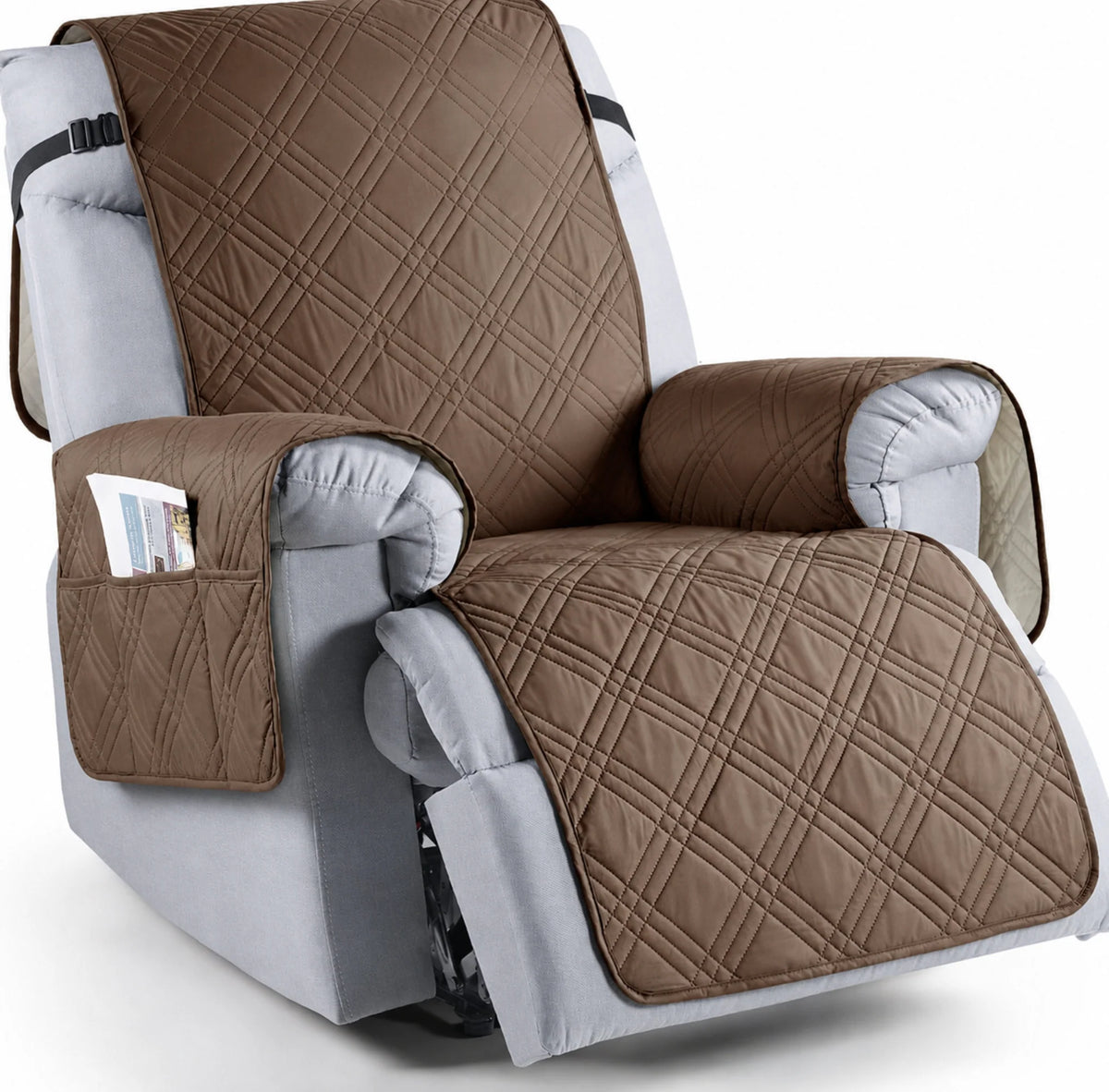 Recliner Chair Cover Waterproof Silicone-Grip & Machine Washable