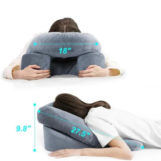 Recovery Pillow Face-Down Memory Foam Center Opening