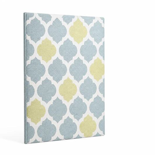 Rectangular Rug Flatwoven Cotton Quatrefoil 120x180 Cm