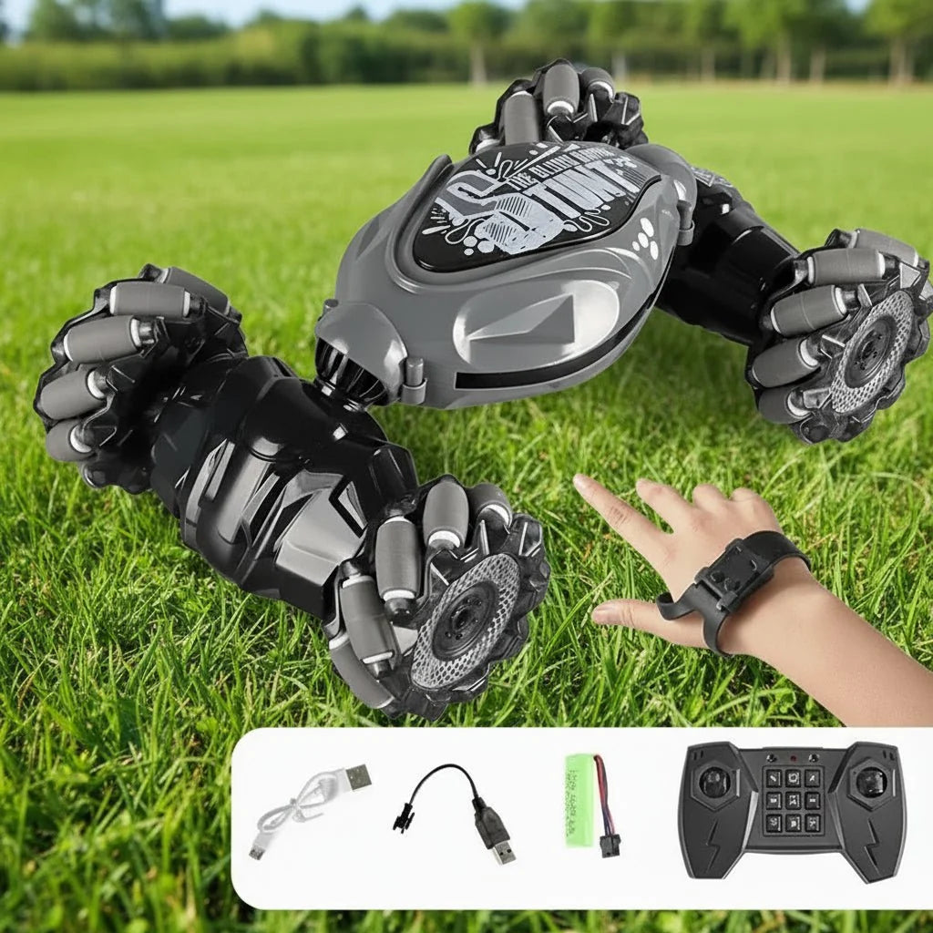 Remote Control Car Gesture-Controlled 360° Stunts LED Lights