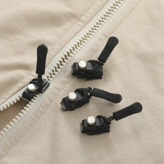 Replacement Zipper Pulls Tool-Free Clip-On Universal Fit 12-Pack