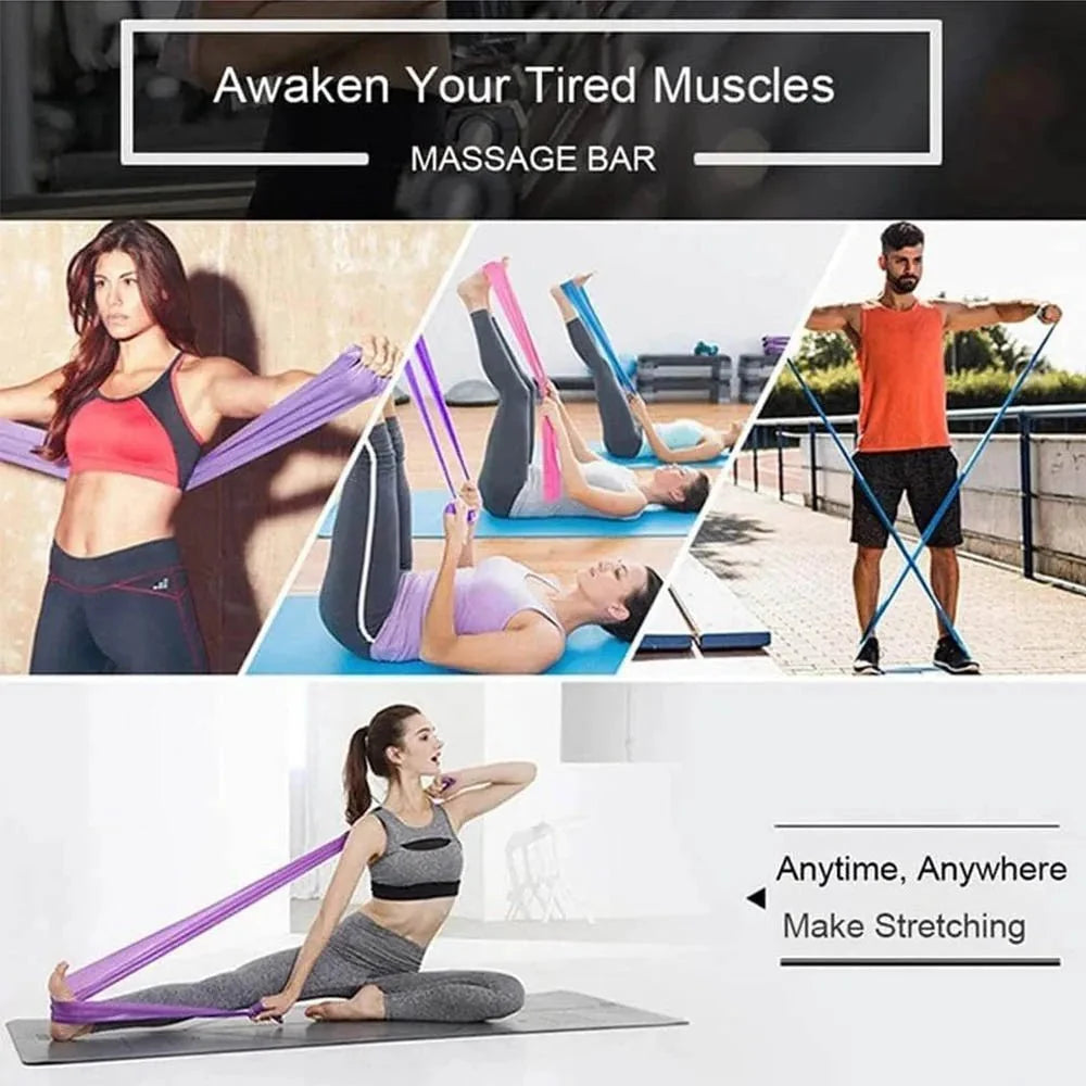 Resistance Band Latex-Free TPE Lightweight & Portable