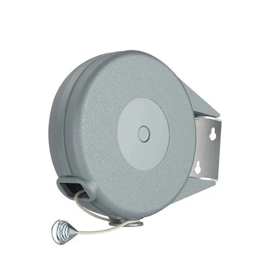 Retractable Clothesline 12 m Automatic Retraction & Swivel Base