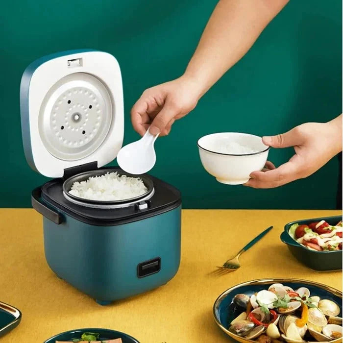 Rice Cooker Compact Steamer Tray Keep Warm