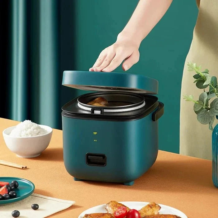 Rice Cooker Compact Steamer Tray Keep Warm