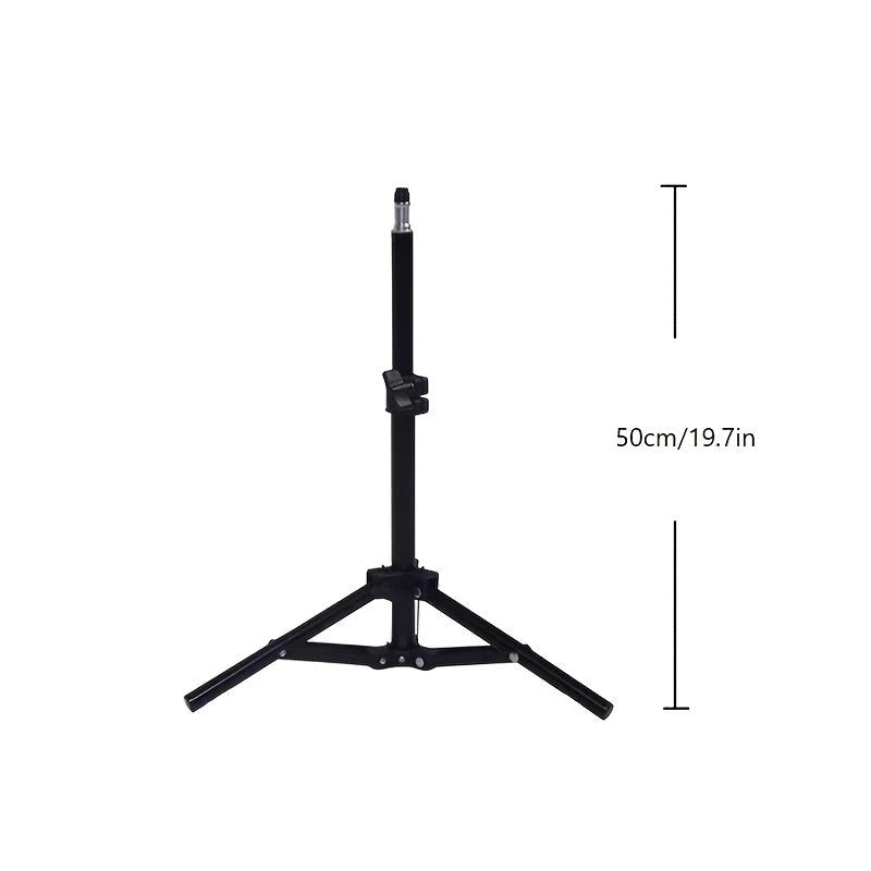Ring Light 10-Inch Adjustable Tripod & Phone Holder