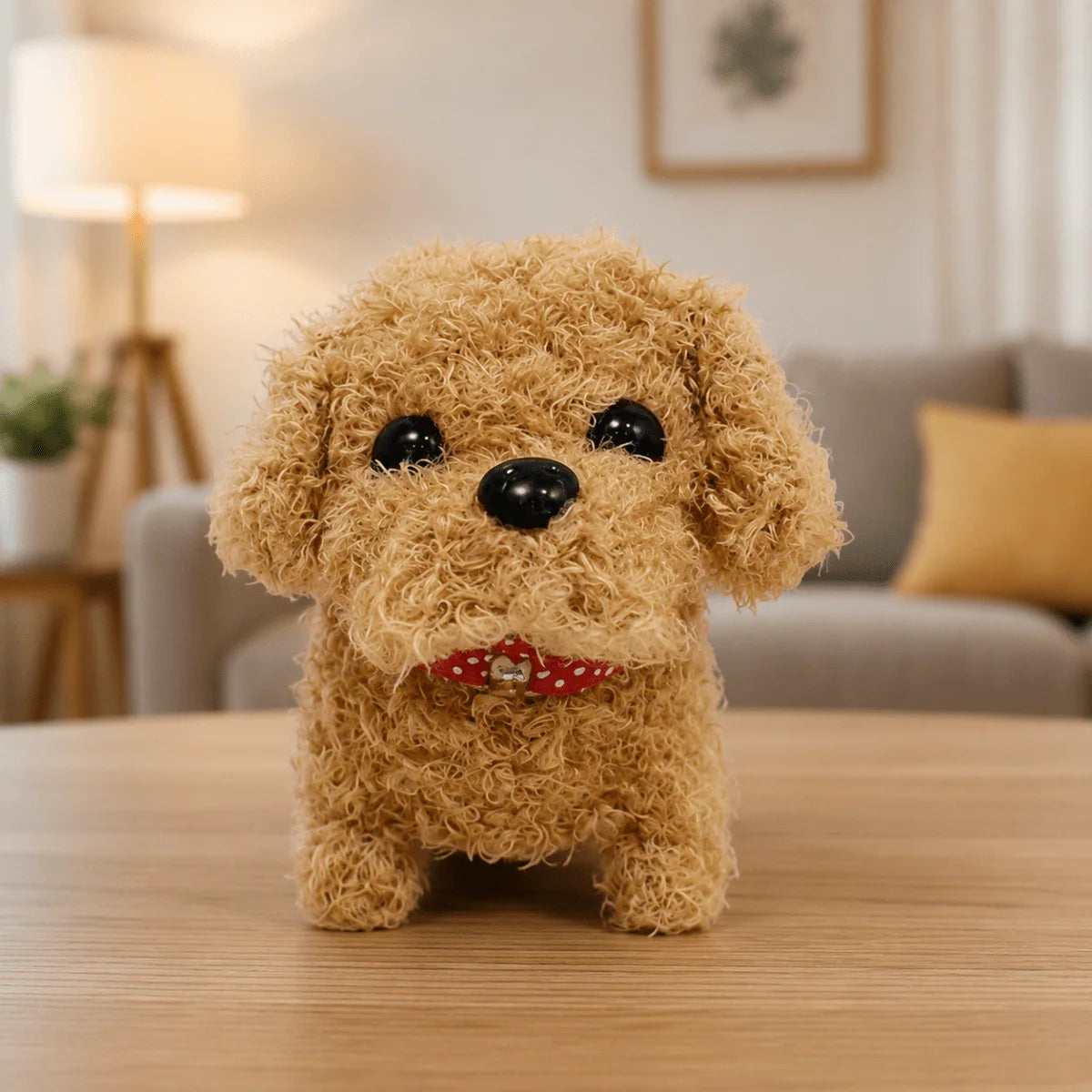 Robot Dog Toy Interactive Movement & Barking Soft Plush