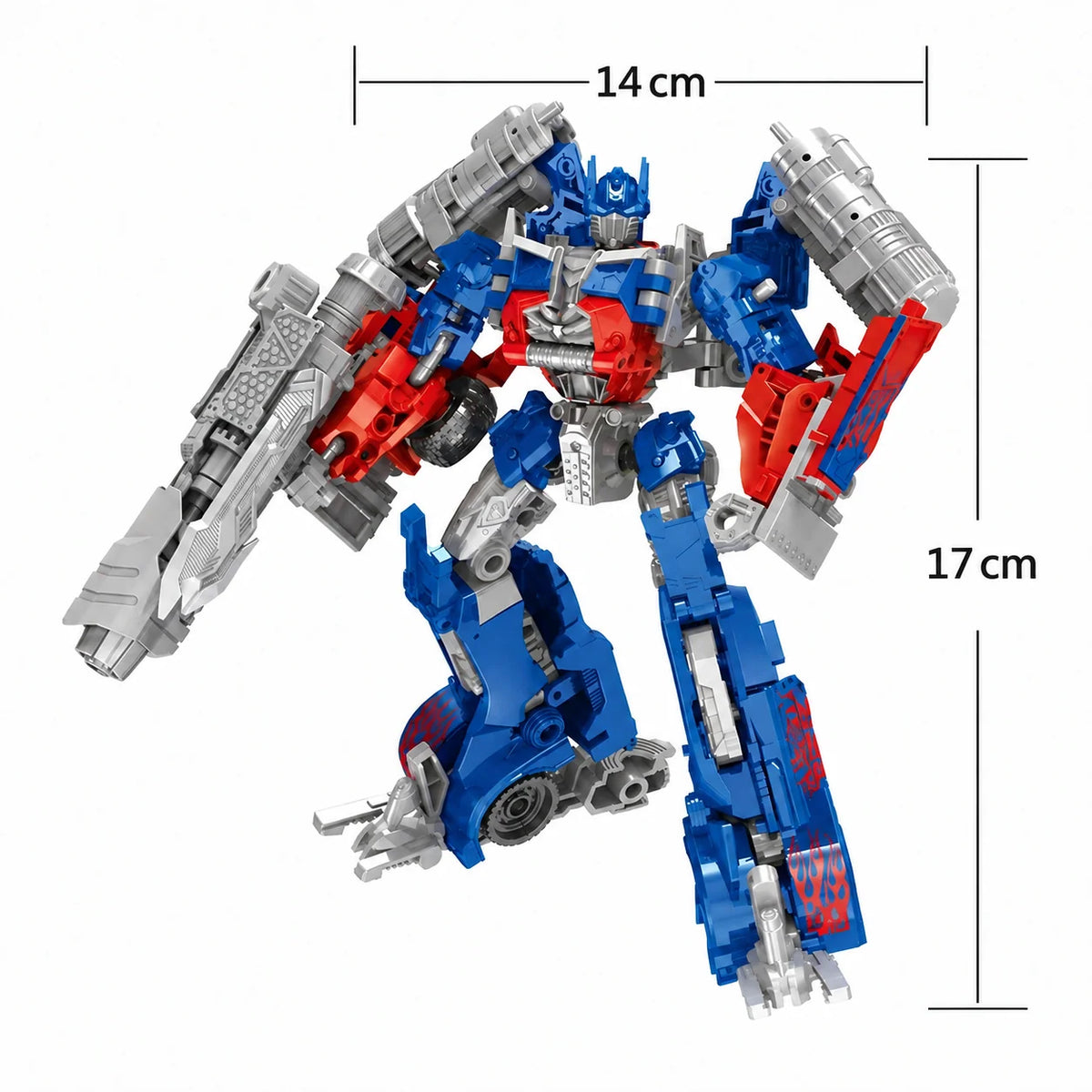 Robot Toy Vehicle & Robot Modes Flexible Joints
