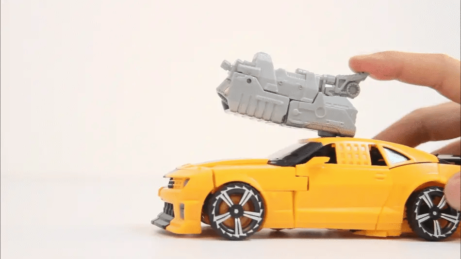Robot Toy Vehicle & Robot Modes Flexible Joints