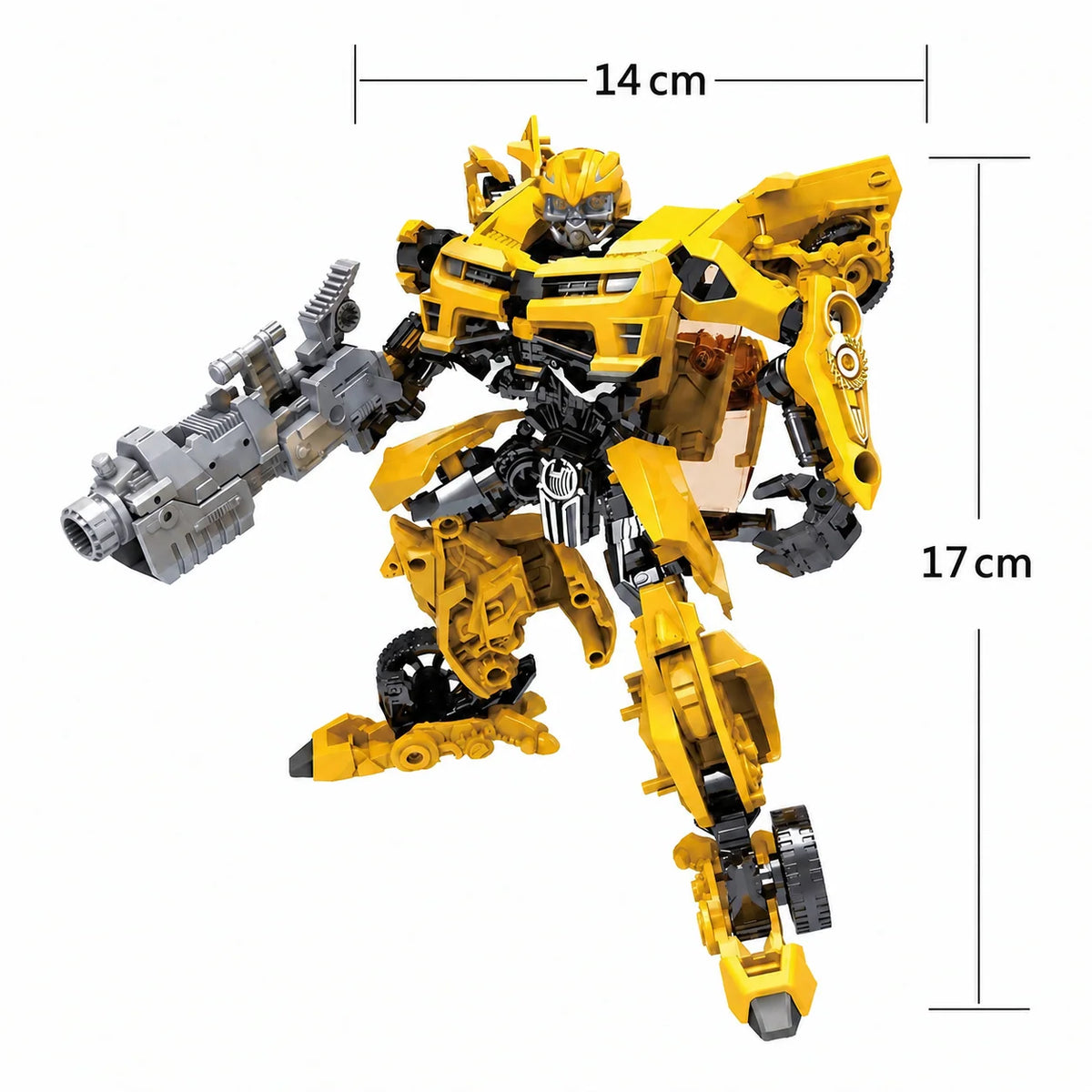 Robot Toy Vehicle & Robot Modes Flexible Joints