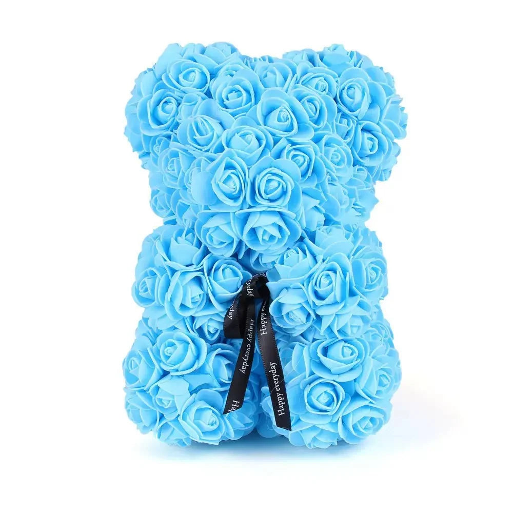 Rose Bear Artificial Roses Keepsake