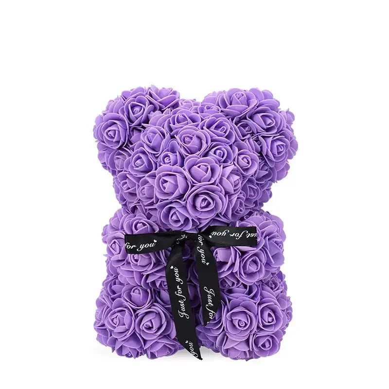 Rose Bear Artificial Roses Keepsake