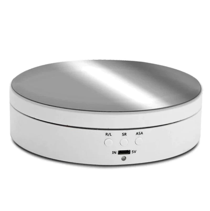 Rotating Display Stand 3-Speed USB & Battery