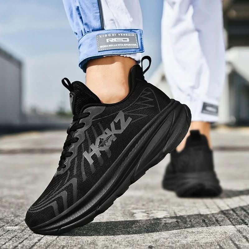 Running Shoes Lightweight Cushioned Breathable Mesh Upper