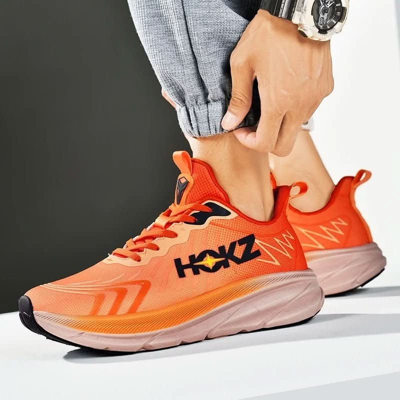 Running Shoes Lightweight Cushioned Breathable Mesh Upper