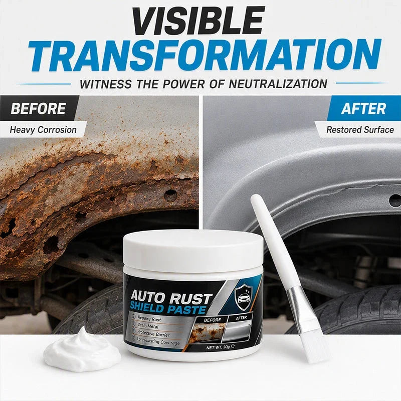 Rust Repair Paste All-Weather Non-Drip Brush Applicator