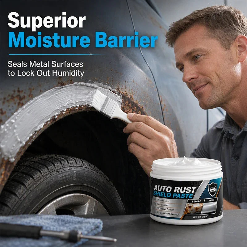 Rust Repair Paste All-Weather Non-Drip Brush Applicator