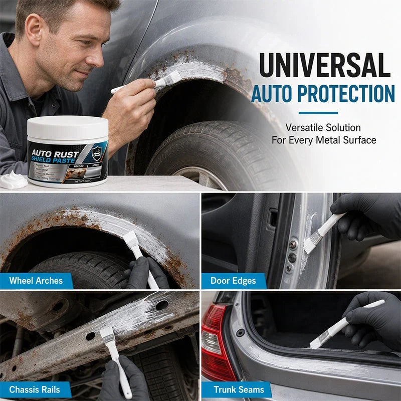 Rust Repair Paste All-Weather Non-Drip Brush Applicator
