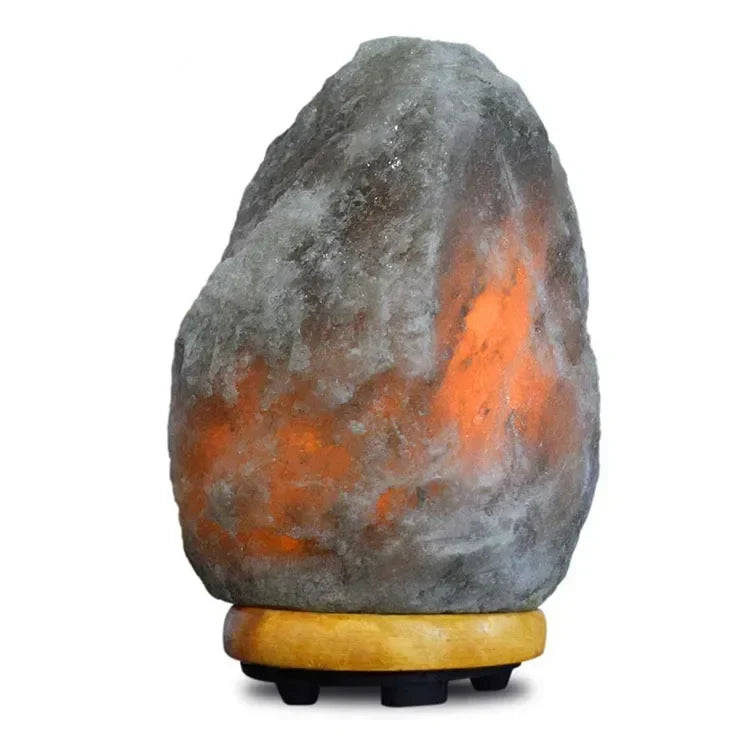 Salt Lamp Natural Himalayan Rock Salt Built-In Dimmer Switch