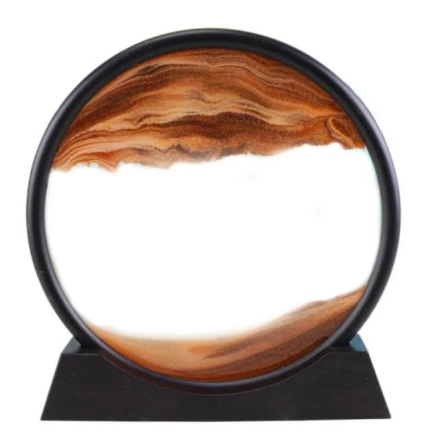 Sand Art Decor 3D Flowing Landscape Design