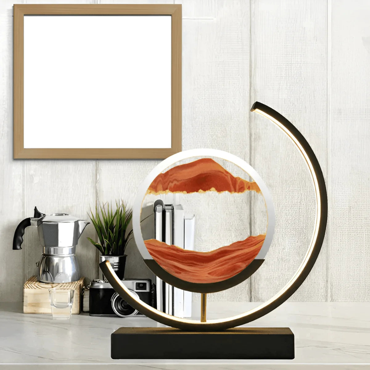 Sand Lamp Flowing Sand Dimmable Light