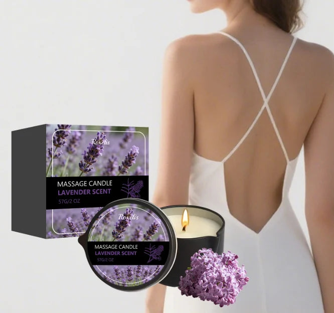 Scented Candle Lavender Relaxing Fragrance