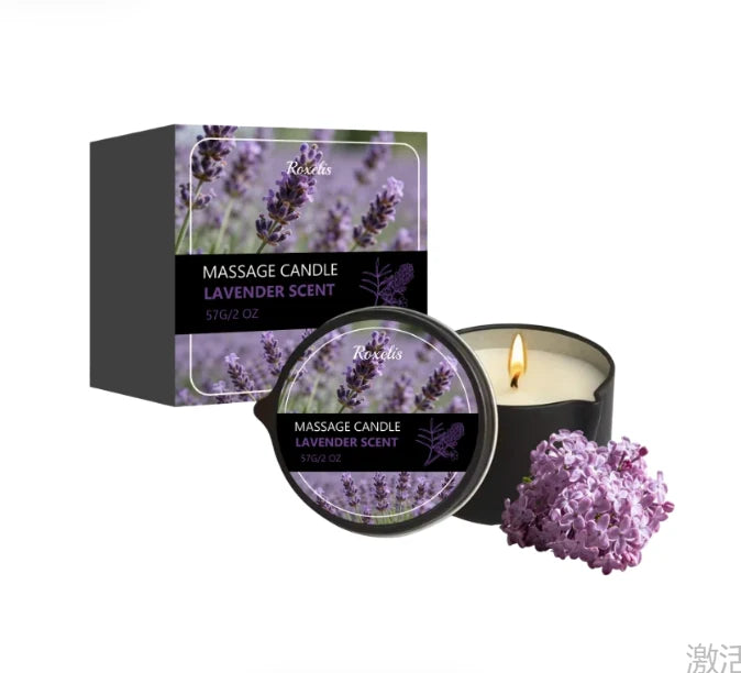 Scented Candle Lavender Relaxing Fragrance