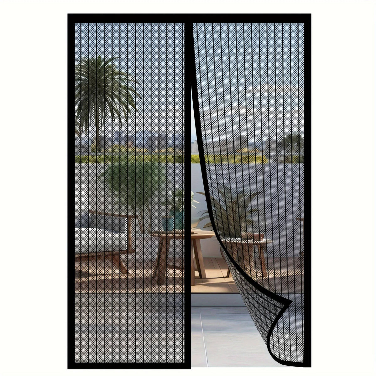 Screen Door Magnetic Auto-Close Pet & Child Safe
