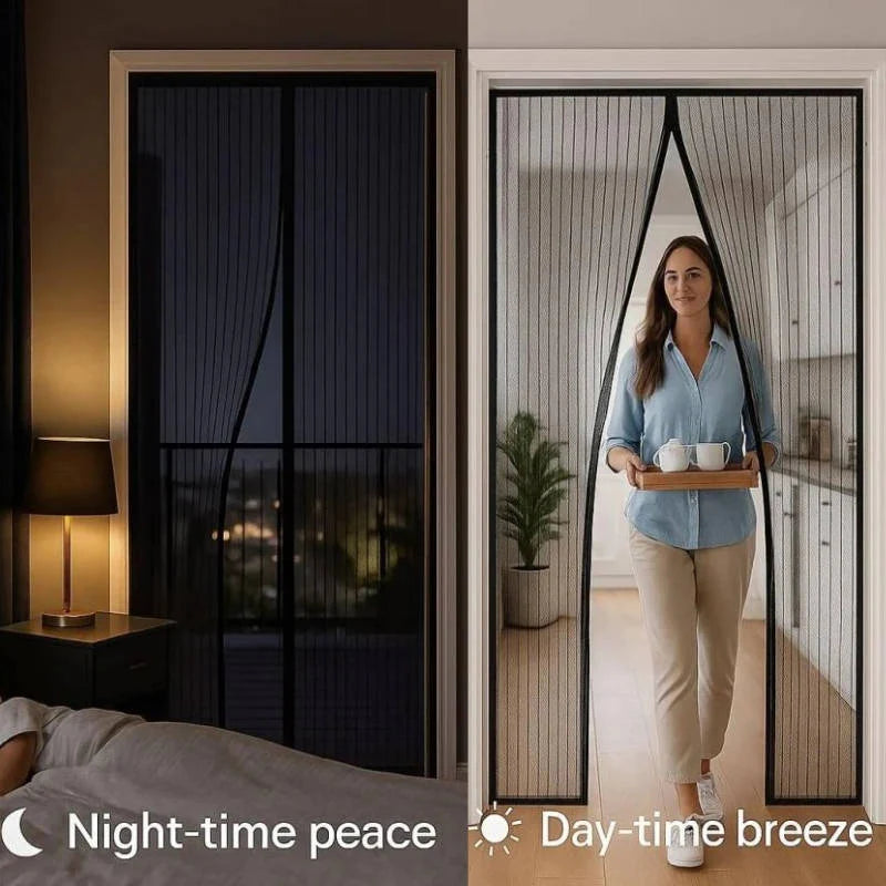 Screen Door Magnetic Auto-Close Pet & Child Safe