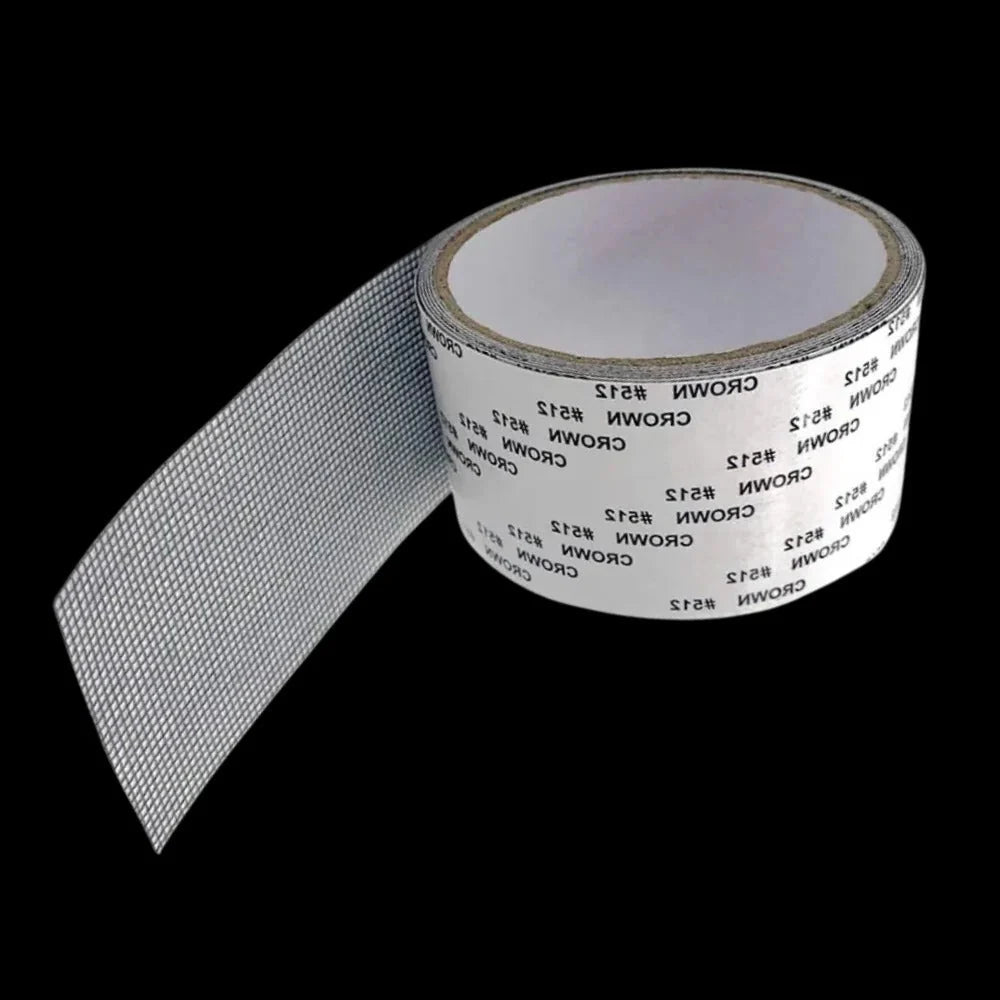 Screen Repair Tape Fiberglass Reinforced Waterproof Adhesive