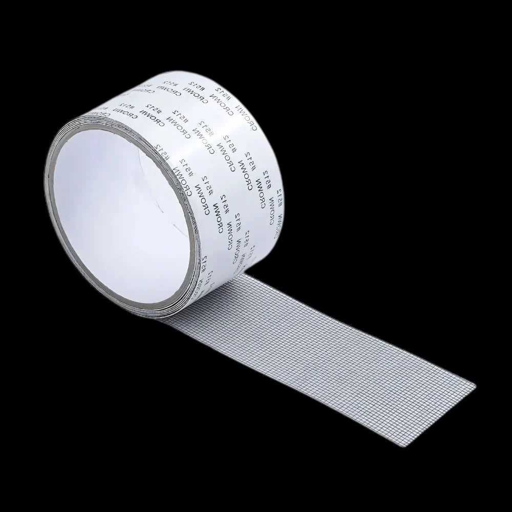 Screen Repair Tape Fiberglass Reinforced Waterproof Adhesive