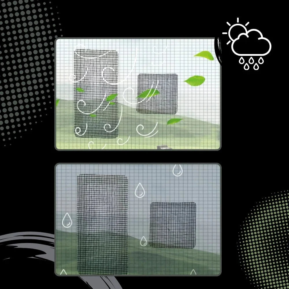 Screen Repair Tape Fiberglass Reinforced Waterproof Adhesive