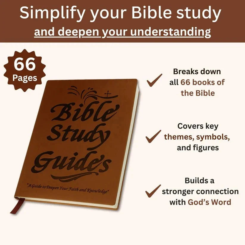 Scripture Study Journal 66 Book Summaries Guided Reflection