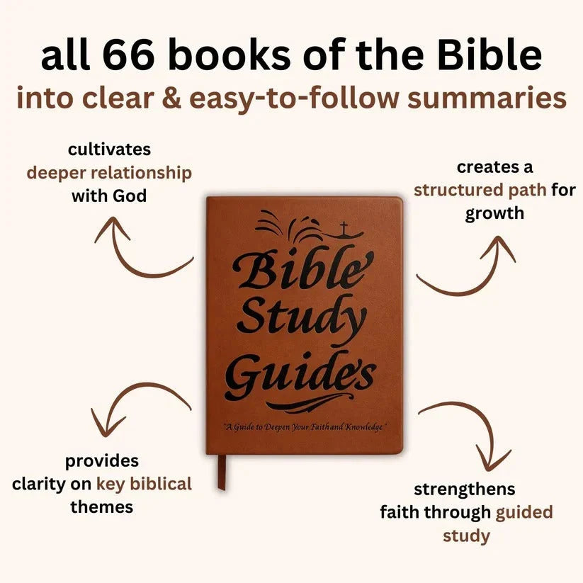 Scripture Study Journal 66 Book Summaries Guided Reflection