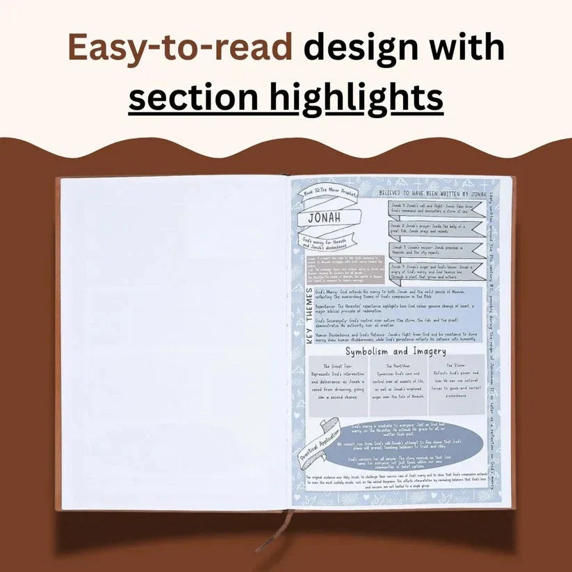 Scripture Study Journal 66 Book Summaries Guided Reflection